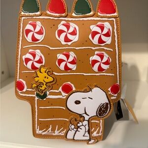 Snoopy Gingerbread House Bag